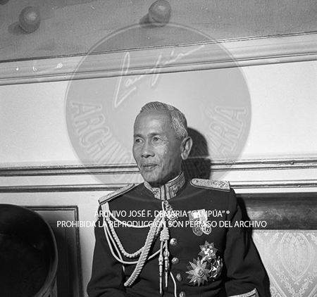 Primer Ministro  de Tailandia Mariscal Pibilsomggram