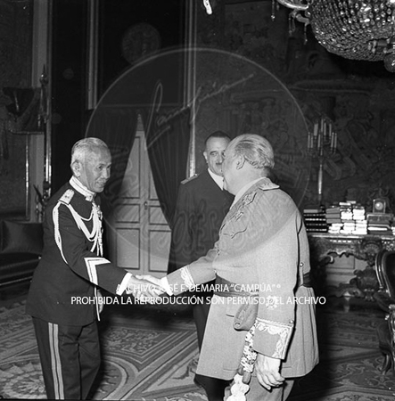 Primer Ministro  de Tailandia Mariscal Pibilsomggram