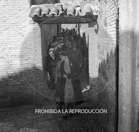 El Presidente del Libano Camile Chamoun, visita Toledo