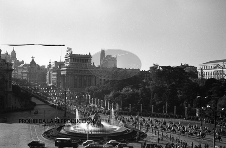 llegada a barajas del Presidente del Libano Camile Chamoun