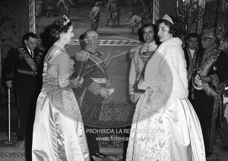Visita a España del Sha de Persia