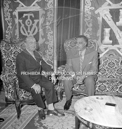 Presidente Nasser de Ejipto