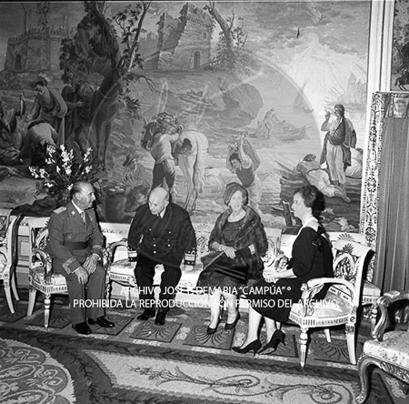 Visita del <presidente de Portugal a España, 1961