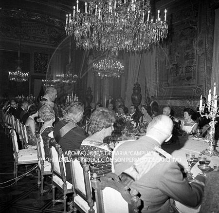 Visita del  Presidente de Portugal a España, 1961