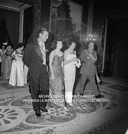 Visita del  Presidente de Portugal a España, 1961