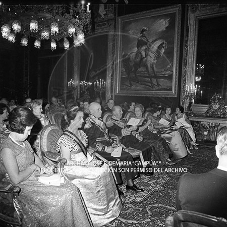 Visita del  Presidente de Portugal a España, 1961