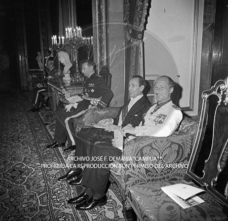 Visita del  Presidente de Portugal a España, 1961