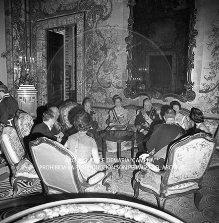 Visita del  Presidente de Portugal a España, 1961