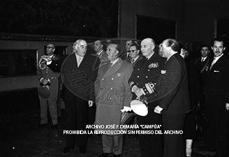 Visita del <presidente de Portugal a España, 1961