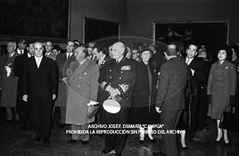 Visita del <presidente de Portugal a España, 1961