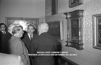 Visita del <presidente de Portugal a España, 1961