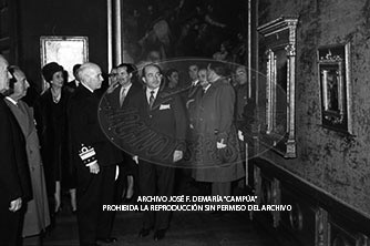Visita del <presidente de Portugal a España, 1961