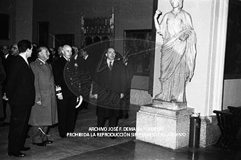 Visita del <presidente de Portugal a España, 1961