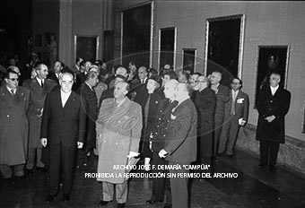 Visita del <presidente de Portugal a España, 1961