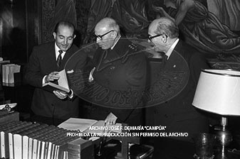 Visita del <presidente de Portugal a España, 1961