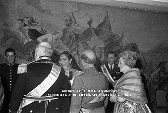 Visita del <presidente de Portugal a España, 1961