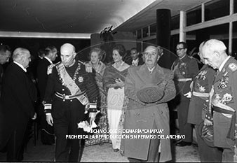 Visita del <presidente de Portugal a España, 1961