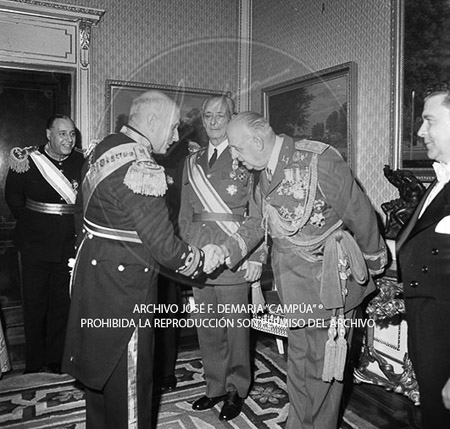 Visita del <presidente de Portugal a España, 1961