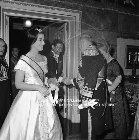 Visita del <presidente de Portugal a España, 1961