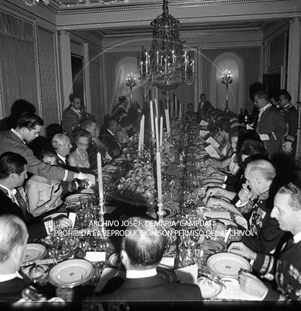 Visita del <presidente de Portugal a España, 1961