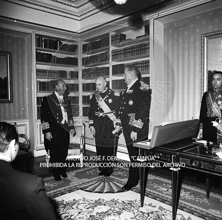 Visita del <presidente de Portugal a España, 1961
