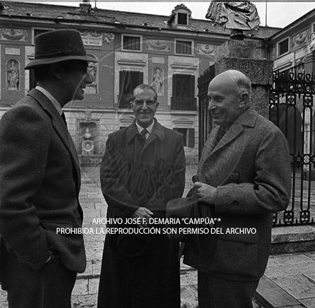 Visita del <presidente de Portugal a España, 1961