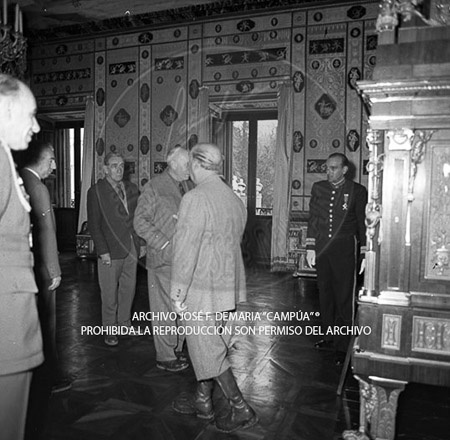 Visita del <presidente de Portugal a España, 1961