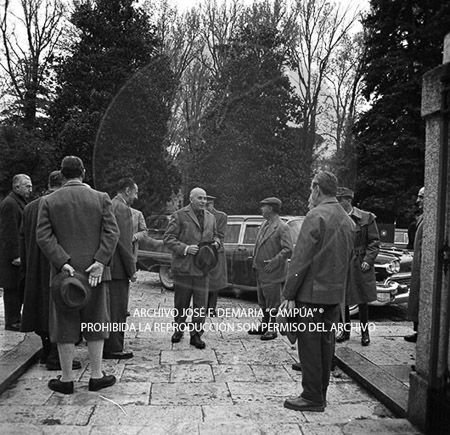 Visita del <presidente de Portugal a España, 1961