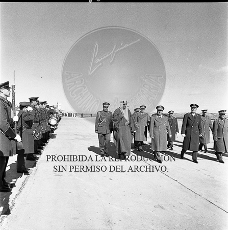 Visita del Rey Saud a España 1962