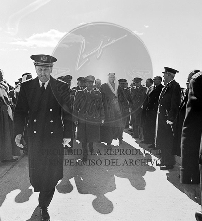 Visita del Rey Saud a España 1962