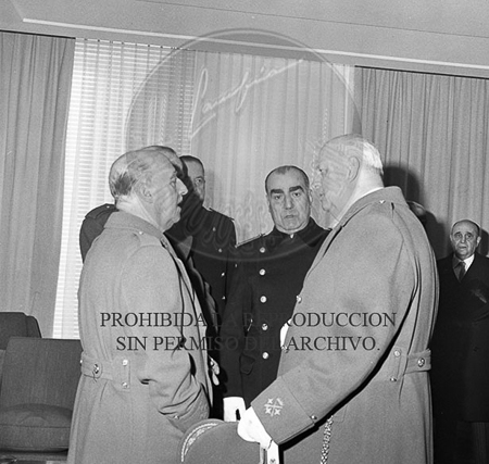 Visita del Rey Saud a España 1962