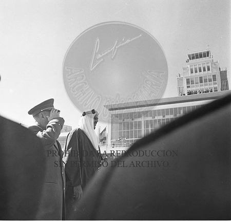 Visita del Rey Saud a España 1962